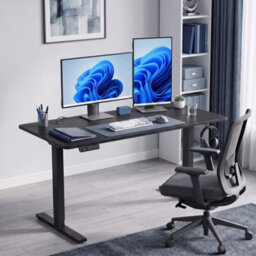 Standing Desk Memory Control Adjustable Black - thumbnail 3