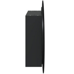 Berkfield Bathroom Cabinet With Round Mirror&led Black 54X54X17.5 Cm - thumbnail 7