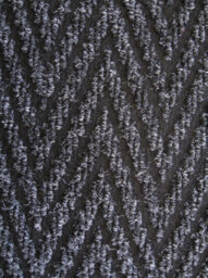 Super Magnum & Magnus Entrance Matting By Remland (Chevron Anthracite, 3M X 2M) - thumbnail 1