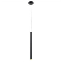 Luminosa Lighting Luminosa Rio Slim Pendant Ceiling Light Black 719Lm 3000K - thumbnail 1