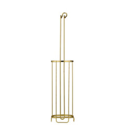 Croydex Gold Freestanding Toilet Roll Holder - thumbnail 4
