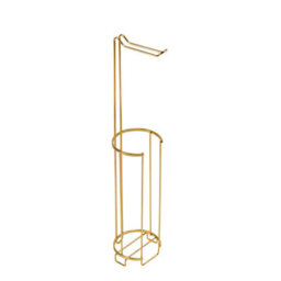 Croydex Gold Freestanding Toilet Roll Holder - thumbnail 3