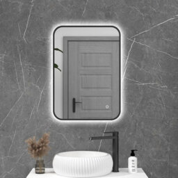Royal Bathrooms Luton 500 X 700mm Bathroom Mirror Dimmable Led Anti-Fog Ip44 Rated Illuminated Backlit Wall Touch Vanity Mirror - thumbnail 4