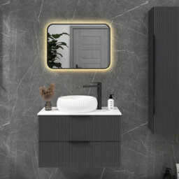 Royal Bathrooms Luton 500 X 700mm Bathroom Mirror Dimmable Led Anti-Fog Ip44 Rated Illuminated Backlit Wall Touch Vanity Mirror - thumbnail 2