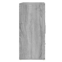 Vidaxl Sideboard Grey Sonoma 91X29.5X65 Cm Engineered Wood - thumbnail 7
