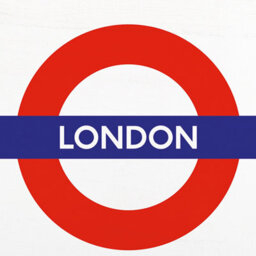 Transport For London London Wooden Block White/red/blue (2.7Cm X 20Cm X 20Cm) - thumbnail 2