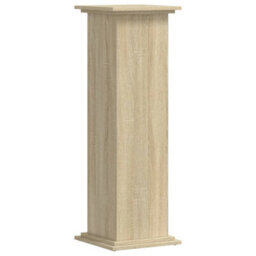 Walplus Plant Stand Sonoma Oak 33X33X100 Cm Engineered Wood - thumbnail 6