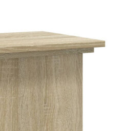 Walplus Plant Stand Sonoma Oak 33X33X100 Cm Engineered Wood - thumbnail 7