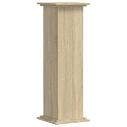 Walplus Plant Stand Sonoma Oak 33X33X100 Cm Engineered Wood - thumbnail 2