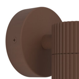 Eglo Tomelloso Modern Rust-Coloured Outdoor Wall Light - thumbnail 3