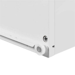 Whitex2 3-Drawer Wooden Side Table With Metal Knobs And Sturdy Structure For Bedroom - thumbnail 4