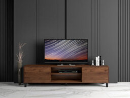 Kidsaw Elv9 Dark Oak Tv Cabinet Engineered Wood