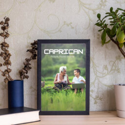 Black Picture Frame Photo Frame Perspex Sheet For Wall Or Table, Landscape And Portrait Orientation 36 X 24 Cm (14.17 X 9.45 Inch) - thumbnail 4