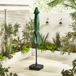 Furniturebox Uk Vertical Green Garden Parasol Only (No Base) - thumbnail 4