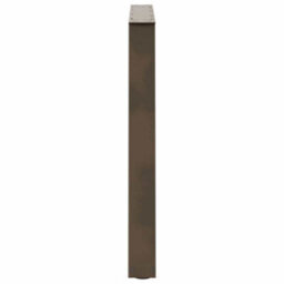 Berkfield Dining Table Legs V-Shape 3 Pcs Natural Steel 90X(72-73.3) Cm Steel - thumbnail 6
