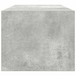 Berkfield Tv Cabinet Concrete Grey 80X31X25.5 Cm Engineered Wood - thumbnail 7