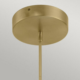 Luminosa Lighting Luminosa Kichler Calters Integrated Led Bar Pendant Ceiling Light Champagne Gold, 3000K - thumbnail 3