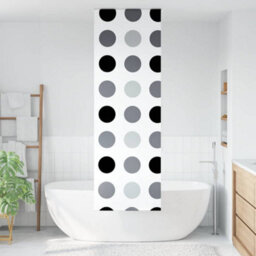 Berkfield Shower Roller Blind 60X240 Cm Fabric Width 56 Cm - thumbnail 2