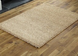 Smart Living Shaggy Soft Thick Area Rug, Living Room Carpet, Kitchen Floor, Bedroom Soft Rugs 60Cm X 220Cm - Light Beige - thumbnail 2