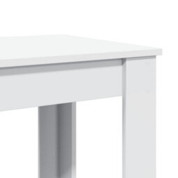 Berkfield Bar Table White 51X50X103.5 Cm Engineered Wood - thumbnail 7