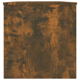 Berkfield Coffee Table Smoked Oak 102X50X52.5 Cm Engineered Wood - thumbnail 7