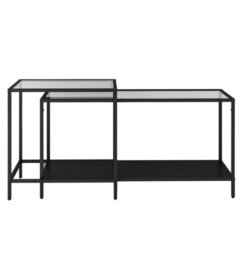 Hallowood Furniture Bewdley Metal Nesting Coffee Tables - thumbnail 8