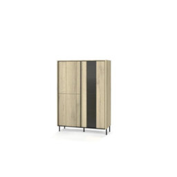 Arte Sophisticated Tivoli 02 Display Cabinet 99Cm - Stylish Storage With Ambient Lighting - thumbnail 2