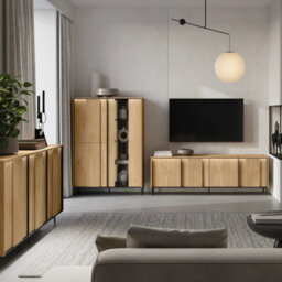 Arte Sophisticated Tivoli 02 Display Cabinet 99Cm - Stylish Storage With Ambient Lighting - thumbnail 6