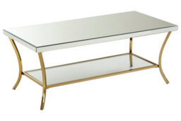 Orsina Functional Silver Coffee Table, Stylish Display Coffee Table, Durable And Elegant Decorative Coffee Table - thumbnail 2
