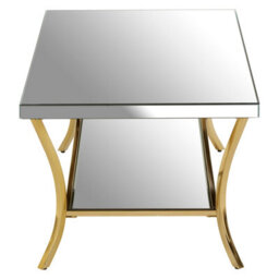 Orsina Functional Silver Coffee Table, Stylish Display Coffee Table, Durable And Elegant Decorative Coffee Table - thumbnail 3