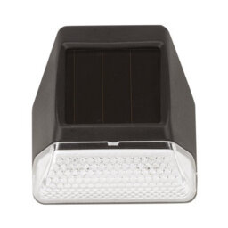 4 X Mini Solar Powered Wall & Fence Led Lights - Outdoor Garden Spotlights For Patio, Decking, Sheds - Each H7 X W7 X D4Cm - thumbnail 4