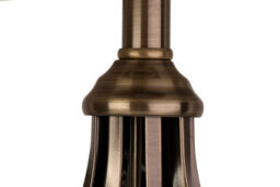 Lighting Supermarket Queenswood Traditional Barley Twist Table Lamp With Ivory String Shade - Antique Brass - thumbnail 3