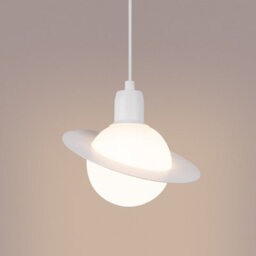Luminosa Lighting Luminosa Hyperion Decorative Dome Pendant Ceiling Light White - thumbnail 6