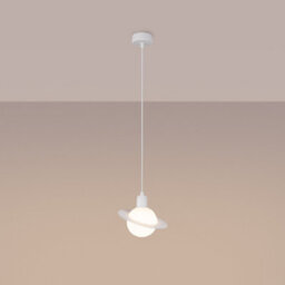 Luminosa Lighting Luminosa Hyperion Decorative Dome Pendant Ceiling Light White - thumbnail 1