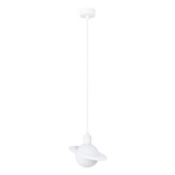 Luminosa Lighting Luminosa Hyperion Decorative Dome Pendant Ceiling Light White - thumbnail 2