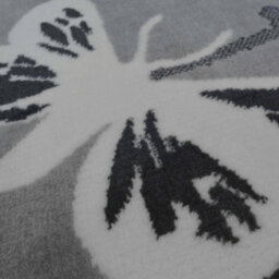 Melrose Colorama Small Indoor Area Butterfly Design Grey Rug 080/150Cm - thumbnail 2