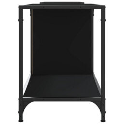 Berkfield Tv Cabinet Black 203X37X50 Cm Engineered Wood - thumbnail 5