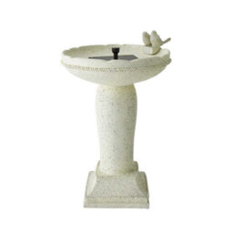Valuelights Bird Bath Solar Powered Outdoor Cascading Water Fountain Feature Garden Light - thumbnail 6