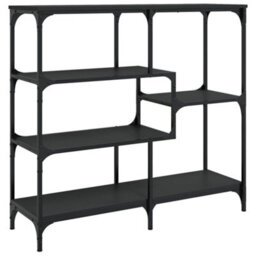 Berkfield Console Table Black 103X32X95 Cm Engineered Wood - thumbnail 6