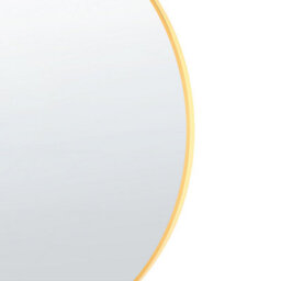 Beliani Wall Mirror Annemasse 80 Cm 80 Cm Metal Gold - thumbnail 4