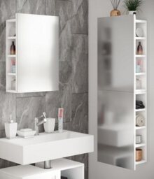 Vcm Bathroom Furniture Mirror Cabinet Mirror Flandu L - thumbnail 4