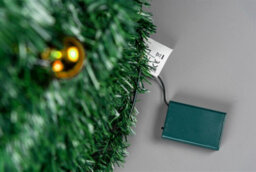 Shatchi 6Ft Prelit Pop Up Christmas Tree With Warm White Led Lights And Gold Baubles - thumbnail 4