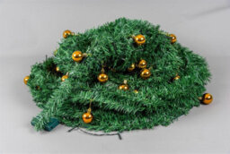 Shatchi 6Ft Prelit Pop Up Christmas Tree With Warm White Led Lights And Gold Baubles - thumbnail 6