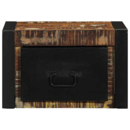 Berkfield Bedside Cabinets 2 Pcs Multicolour 40X35X25 Cm Solid Wood Reclaimed - thumbnail 6