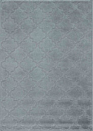 Ivy Washable Trellis Design Anti Slip Doormats Dark Grey 80X300 Cm - thumbnail 3