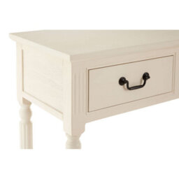 Orsina Pearl White Console Table For Hallway, Pine Wood  Wood Table For Home Décor With 3 Drawers - thumbnail 7