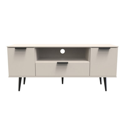 Fuji 2 Door 1 Drawer Wide Tv Unit In Kashmir Matt (Ready Assembled) - image 1