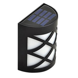 Taylor & Brown 4 Pack Solar Fence Lights, 6 Led Waterproof Outdoor Lamps For Garden, Patio, Yard, Stairs, Wall, Gate - thumbnail 4