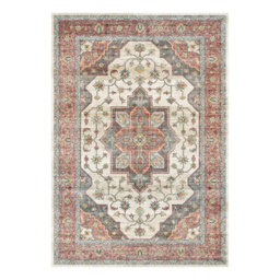 Decoranddecor Rug, Washable Rugs, Kitchen Rugs, Bath Mats, 60X90Cm, Non-Slip, Pet Friendly, Low Pile, Modern Rug - Solara - thumbnail 7