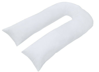 CHILIMILII 9Ft U Pillow With Free Pillowcase Maternity Pregnancy Support U Shaped Pillow